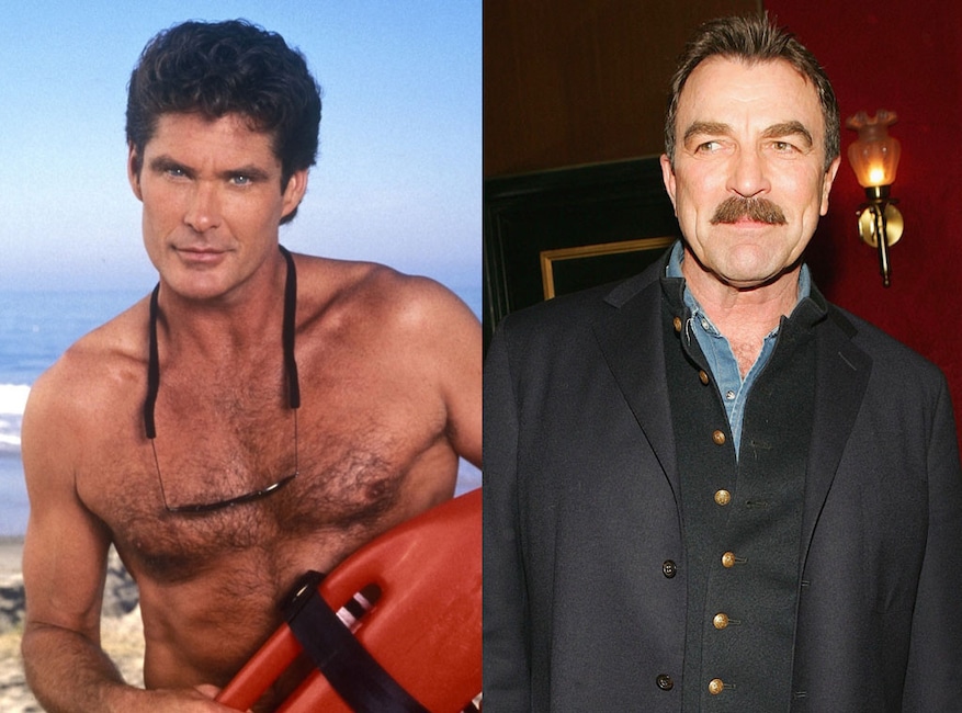 Tom Selleck, David Hasselhoff, Baywatch